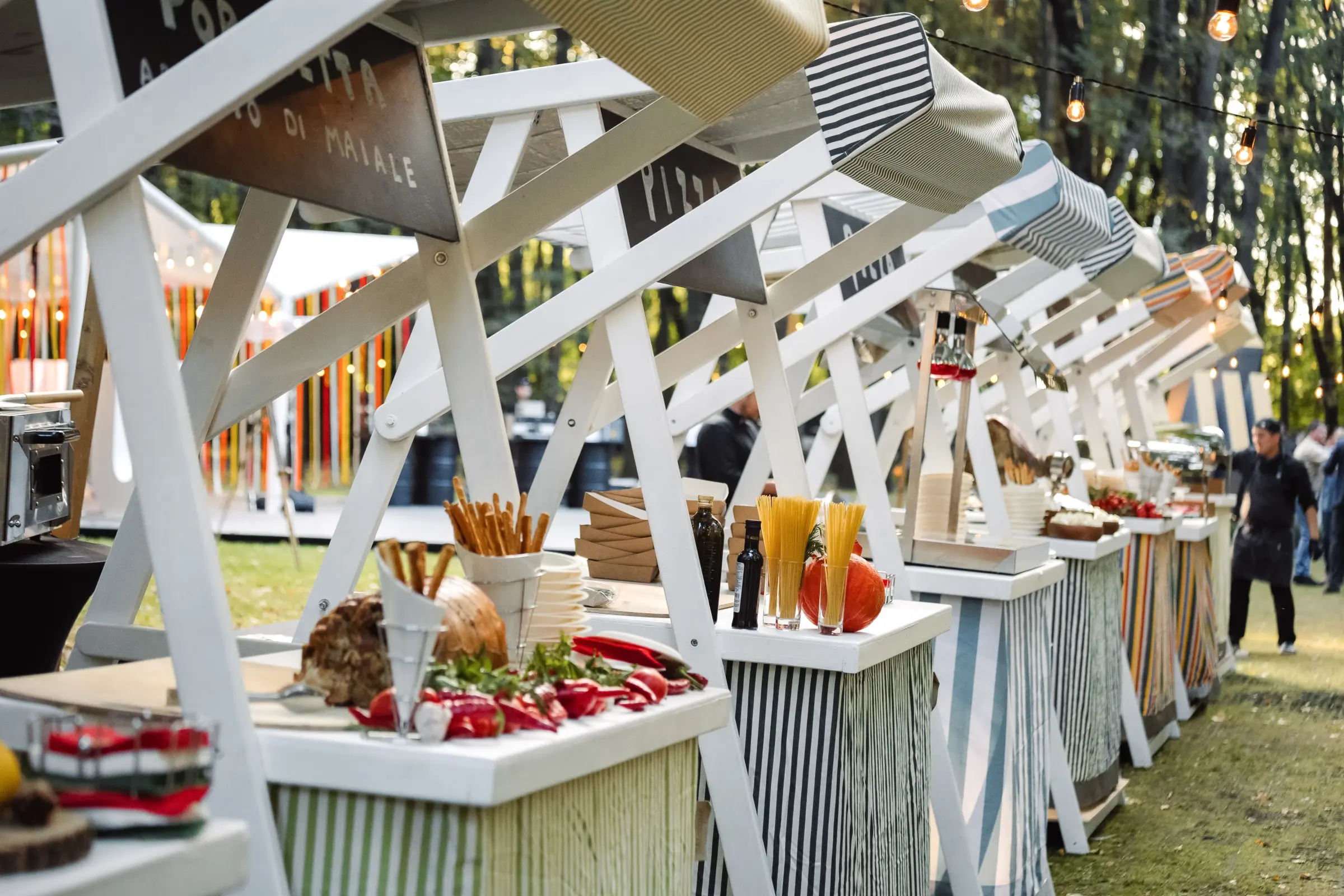 Tegola Picnic — Interactive Stations and Culinary Route for Guests