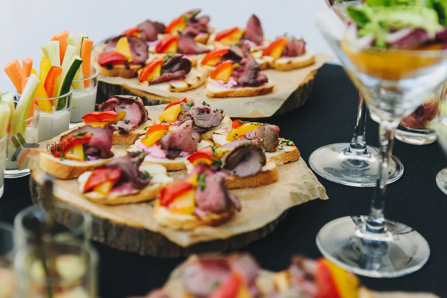 CHAPEAU-MOSFUR 2017. Buffet at Gostiny Dvor