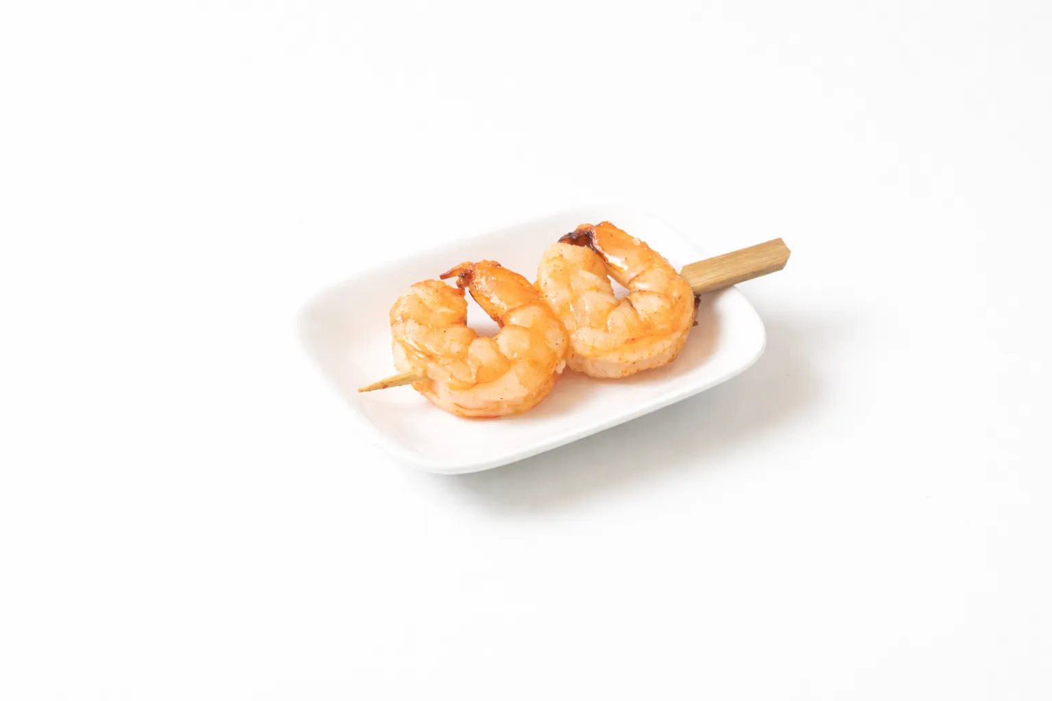 Мини шашлычок из королевских креветок