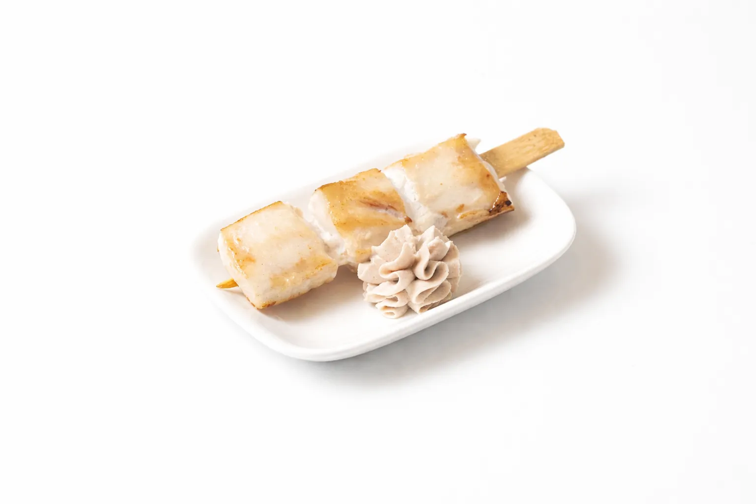 Мини шашлычок из масляной рыбы